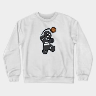 San Antonio Spurs Gingerbread Man Crewneck Sweatshirt